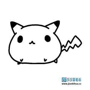 动漫人物简笔画q版2