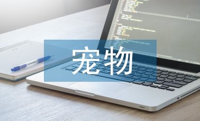 宠物寄语