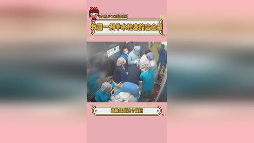 医护人员救回一例羊水栓塞的含金量有多高