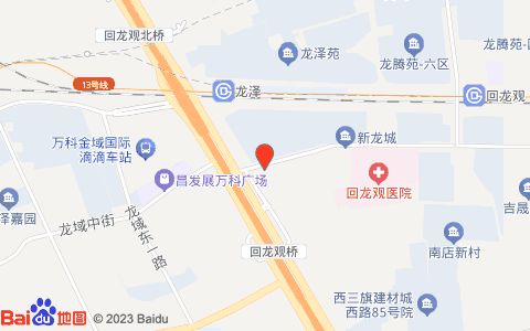 爱康动物医院位置示意图