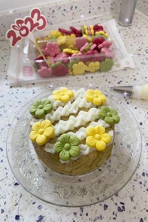 自制狗狗4寸生日蛋糕有手就会做的做法 步骤8