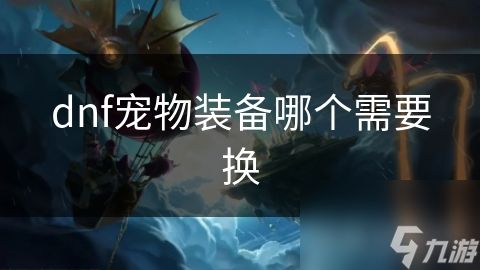 dnf宠物装备哪个需要换