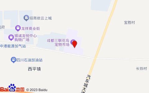 康贝(宠物医院)位置示意图
