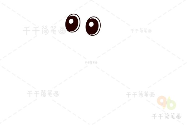 鼹鼠的简笔画步骤_陆地动物简笔画