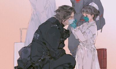 超级有爱的情头 抗疫期间头像也要戴好口罩哟|•'-'•)و✧ 来源于 微博 ©饼饼大战贰狗叽 原图附上 自己加的滤镜，更适合做头像啦(*•̀ᴗ•́*)و ̑̑