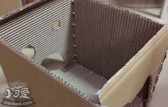 猫玩具diy 漂亮又简单的手工猫房子