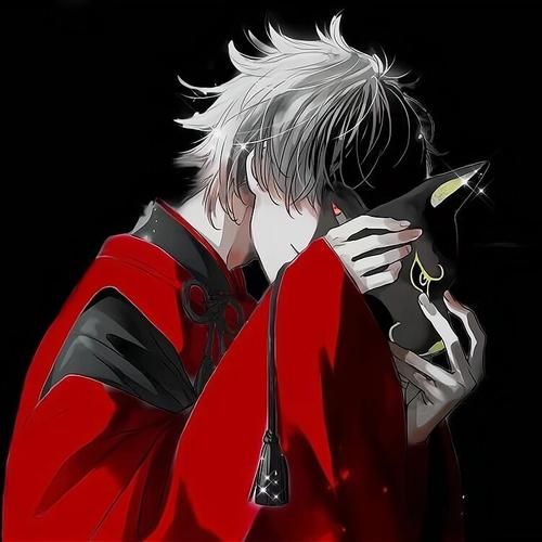 男生头像红色系 男生头像帅哥图片