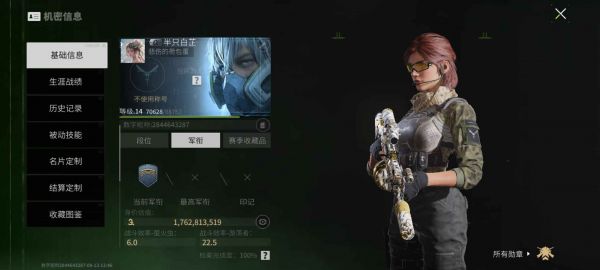 萤火突击新娘碎锋皮肤 全天使双满级宠物