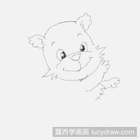 简笔画小狗熊怎么画