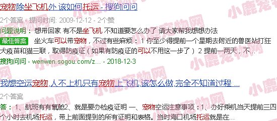 不坐飞机可以单独托运宠物吗