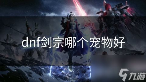 dnf剑宗哪个宠物好