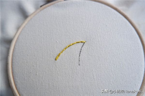 大狗狗小绣法，一个简单的小技巧，绣一只超萌的古牧狗狗刺绣教程
