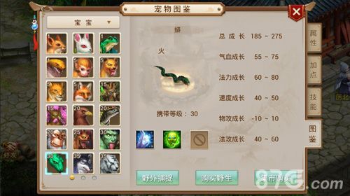 问道手游宠物莽
