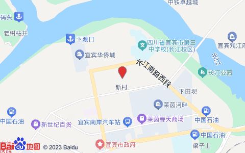 宜宾宠健宠物医院(中心店)位置示意图