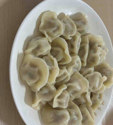 今天的手工饺子