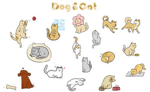宠物简笔画