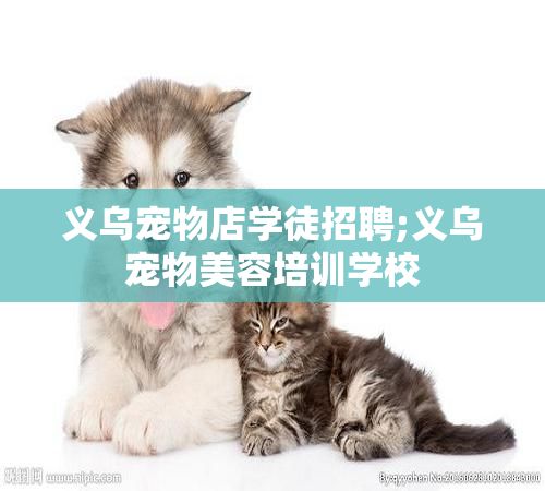 义乌宠物店学徒招聘;义乌宠物美容培训学校