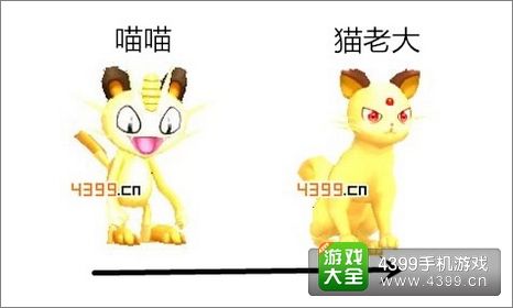 口袋妖怪3D喵喵进化
