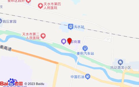 喵呜宠物店位置示意图