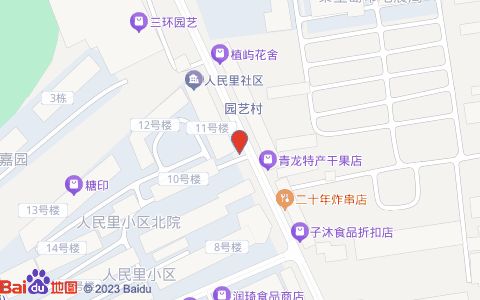稀人宠物店位置示意图