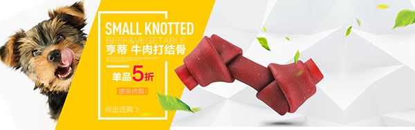 淘宝宠物零食海报