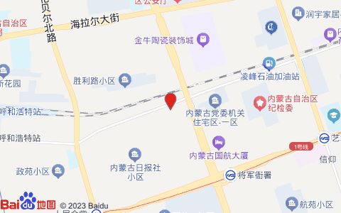 安馨动物医院位置示意图