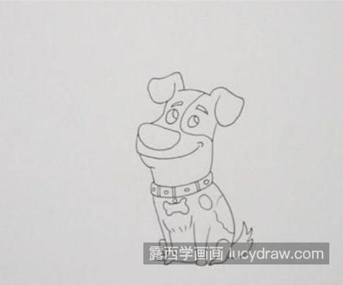 可爱又漂亮小狗简笔画教学 简单又好看小狗简笔画教程