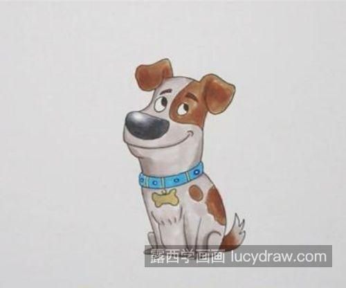 可爱又漂亮小狗简笔画教学 简单又好看小狗简笔画教程