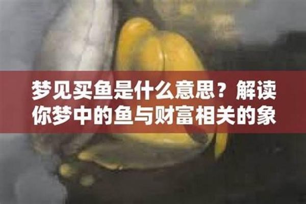 梦见买鱼了是什么意思？