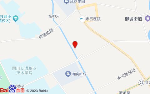 温江佳友宠物医院位置示意图