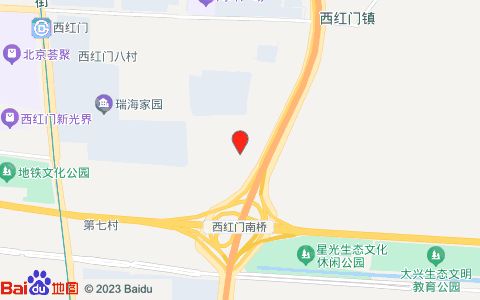 北京新星宠物医院位置示意图