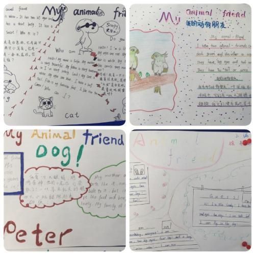 myanimalfriend英语手抄报英语手抄报