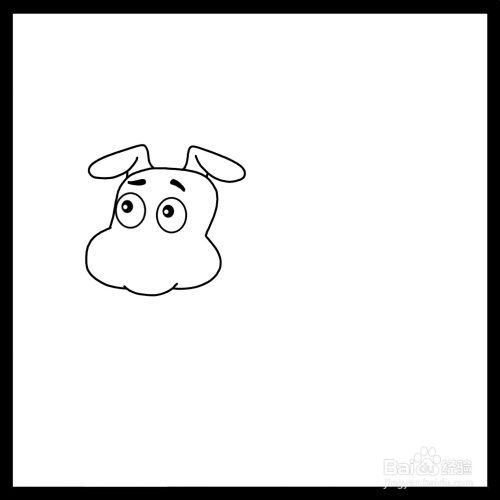 怎么画小狗简笔画儿童简笔画