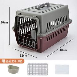 宠物航空箱猫咪狗狗外出托运箱便携车载猫笼子大中小型太空箱出行