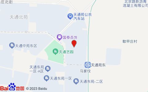 克拉少爷之宠物店(天通苑店)位置示意图