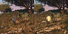 浓绿草甸vs土黄山坡?《GTA5》次世代版植被差异惊人