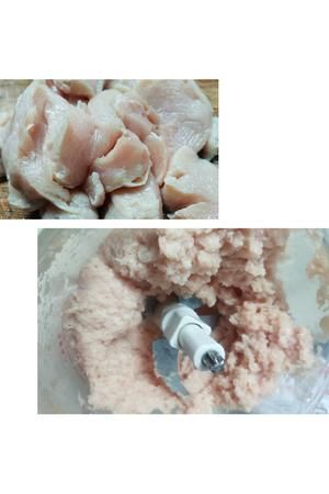 宠物零食~藕夹的做法 步骤2