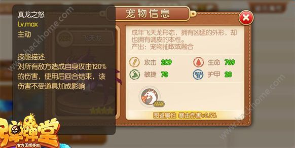 弹弹堂手游宠物技能怎么升级？4星宠物培养攻略图片2