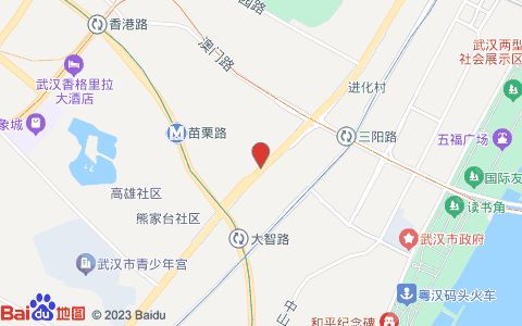 华中农业大学畜牧兽医学院明星宠物医院位置示意图