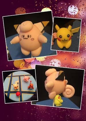 Pokemon Go 宠物小精灵 皮卡丘 胖丁的做法 步骤6