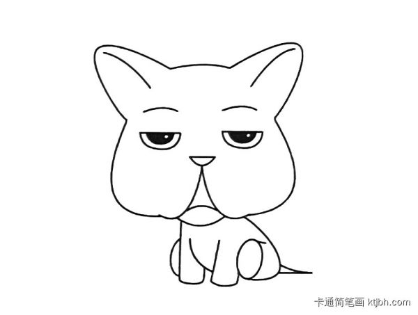 简单好画的小狗简笔画大全 可爱小狗简笔画-第6张