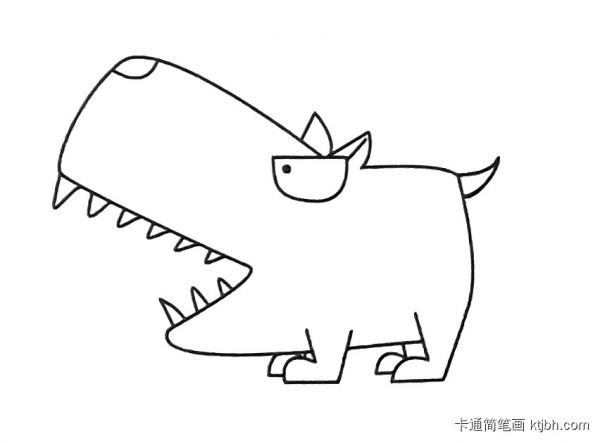 简单好画的小狗简笔画大全 可爱小狗简笔画-第11张