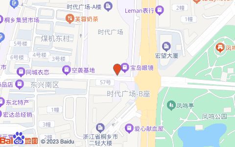 贝宠宠物医院位置示意图