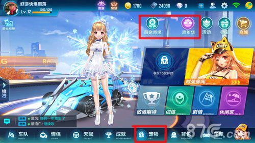 QQ飞车手游宠物系统曝光2