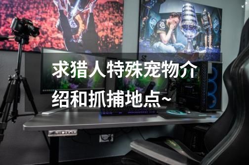 求猎人特殊宠物介绍和抓捕地点~-第1张-游戏资讯-潍洲智辉