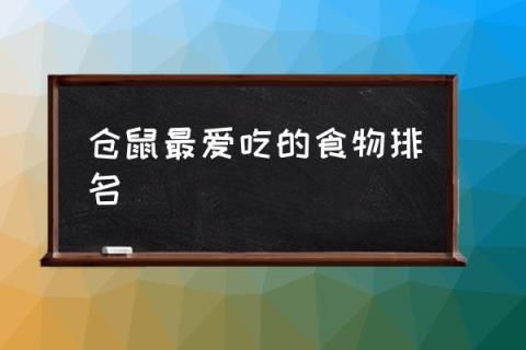 仓鼠食物吃不完_仓鼠食物吃完了怎么办_仓鼠吃什么食物