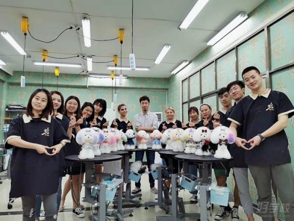 长沙三生石宠物美容师培训学校 学员风采