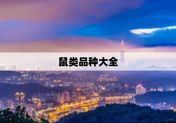 鼠类品种大全