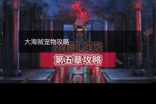 大海贼宠物攻略