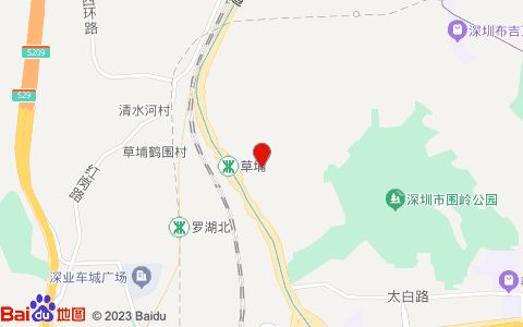 宠物港坚果宠物(草埔店)位置示意图